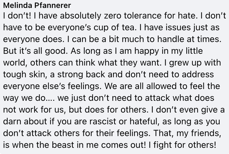 Facebook comment